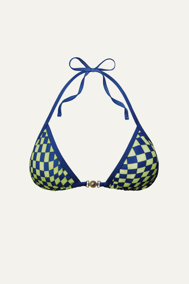 Nohea Green Bikini Top