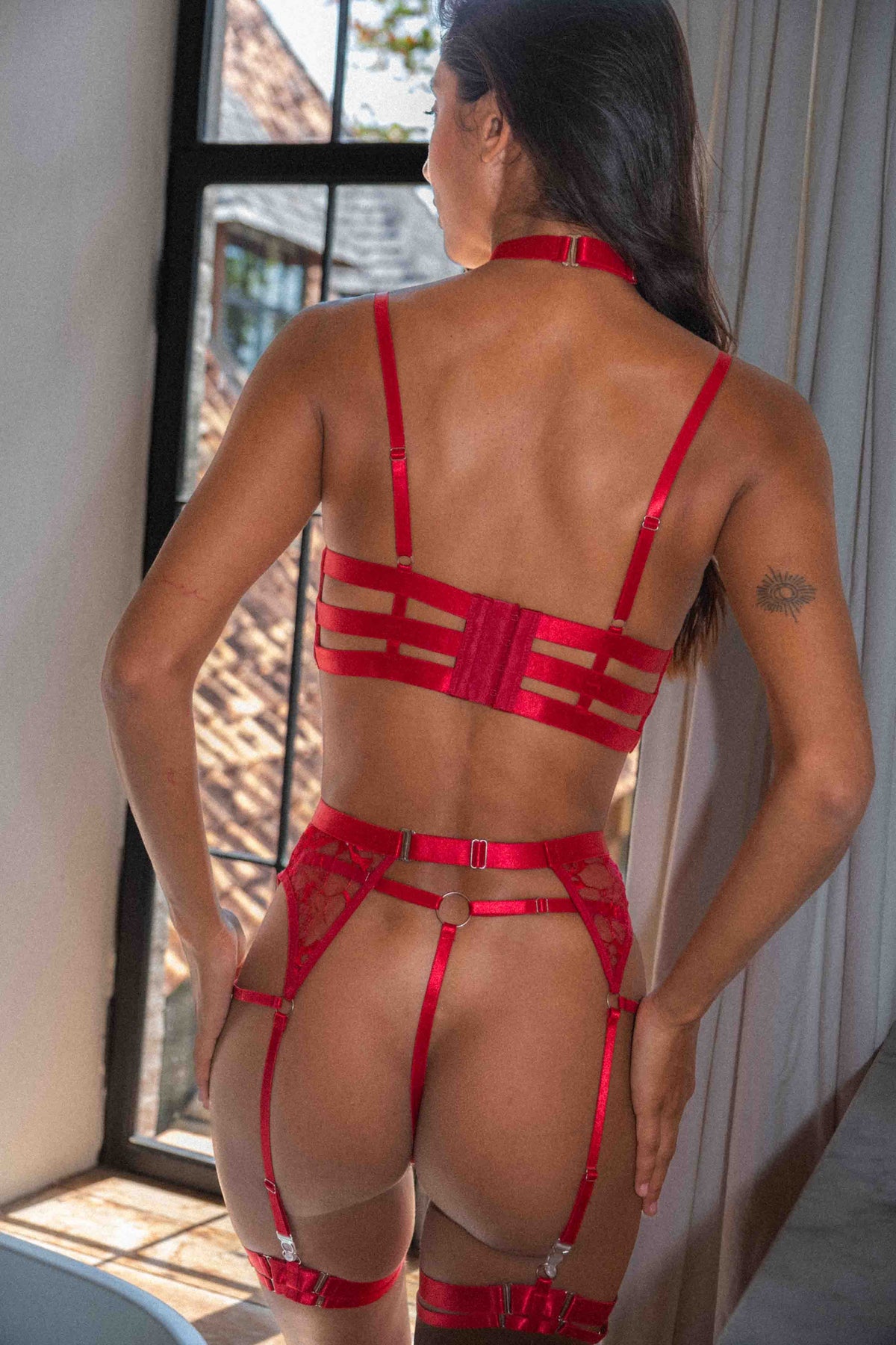 Lucy Red Lingerie Set