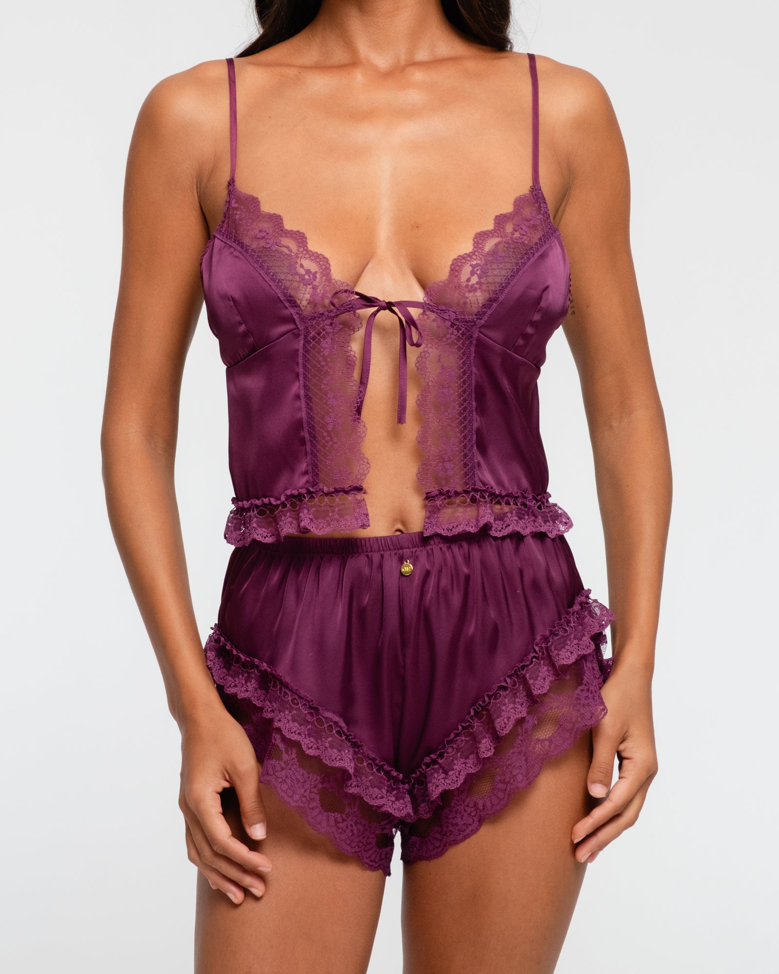 Kaia Cami Shorts Set - Purple