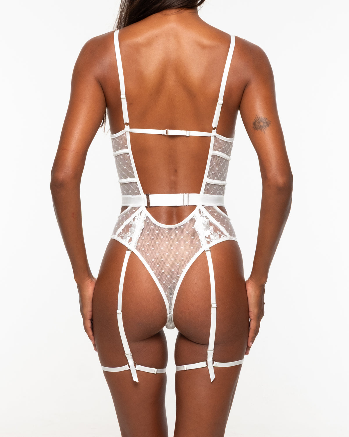 Jayda White Bodysuit