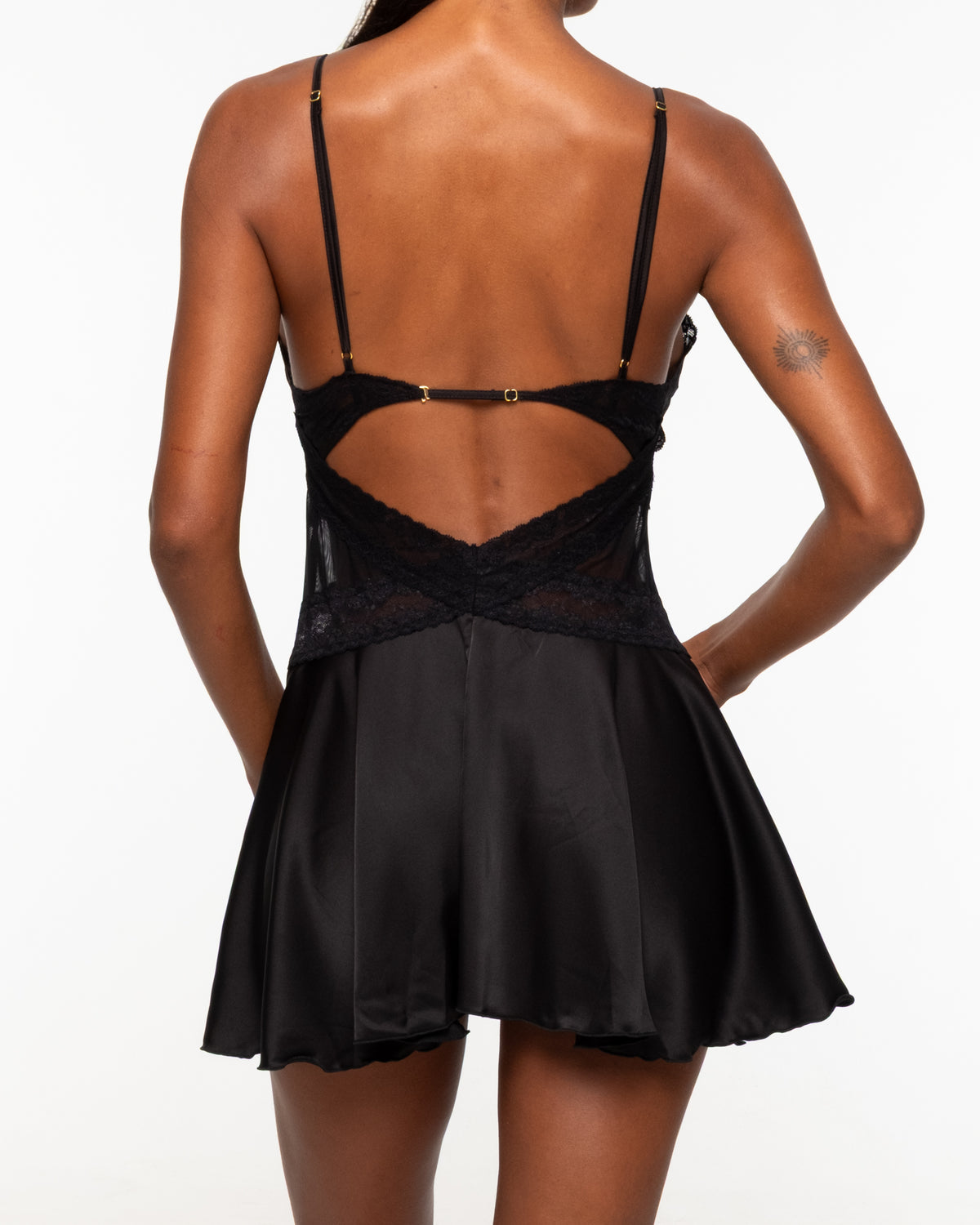 Cora Black Babydoll
