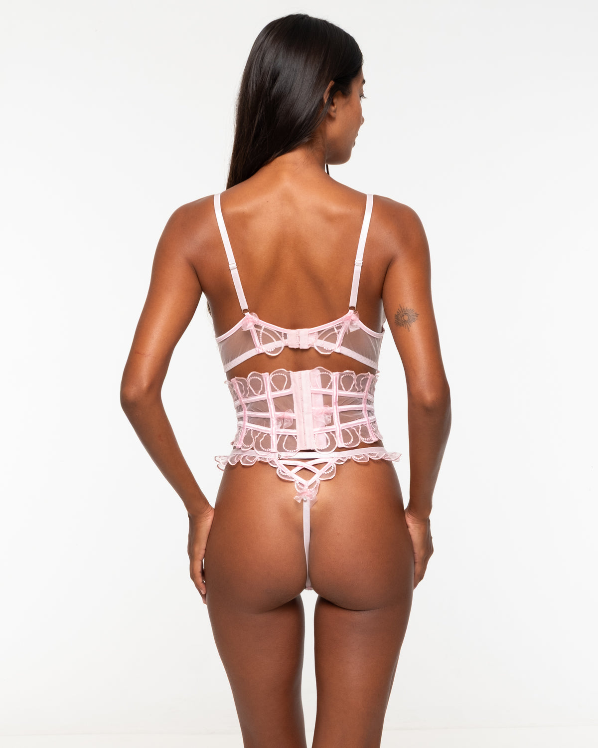 Pippa Pink Corset