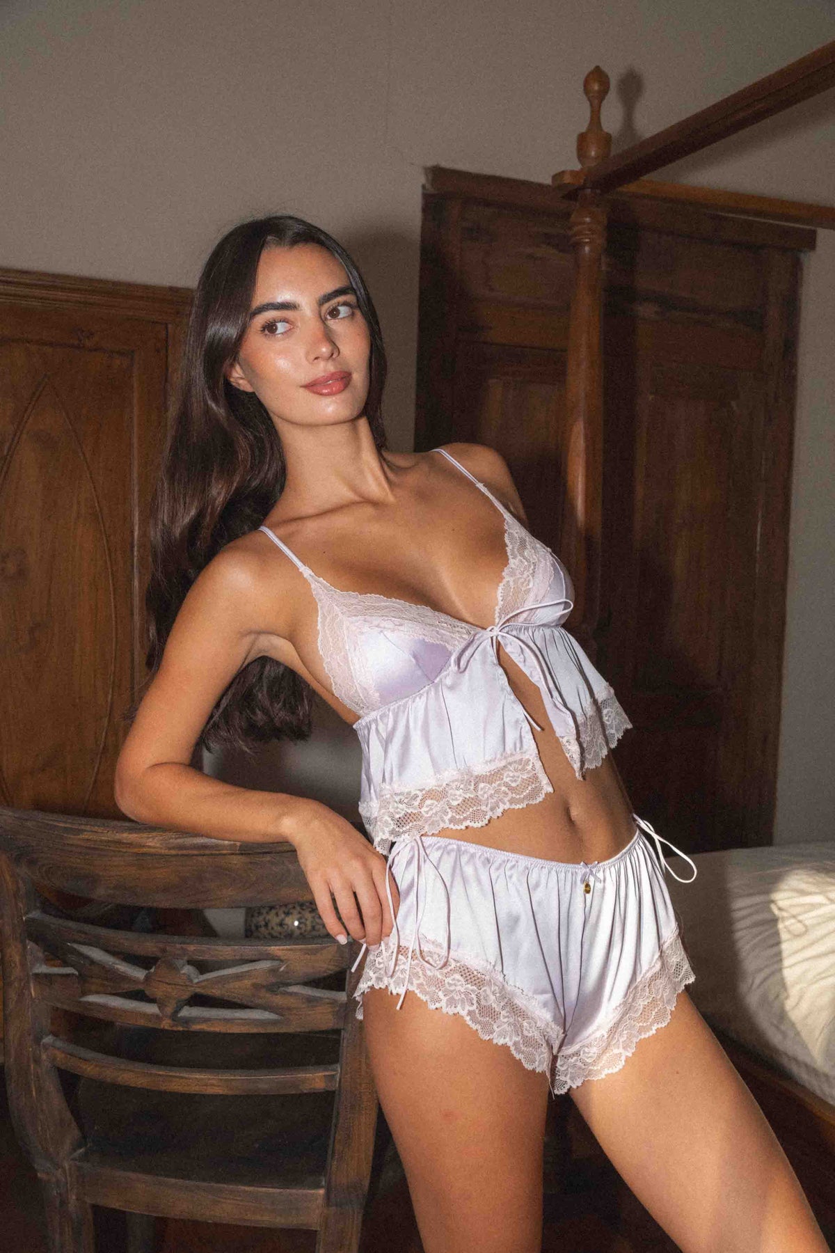 Luma Purple Cami Short Set
