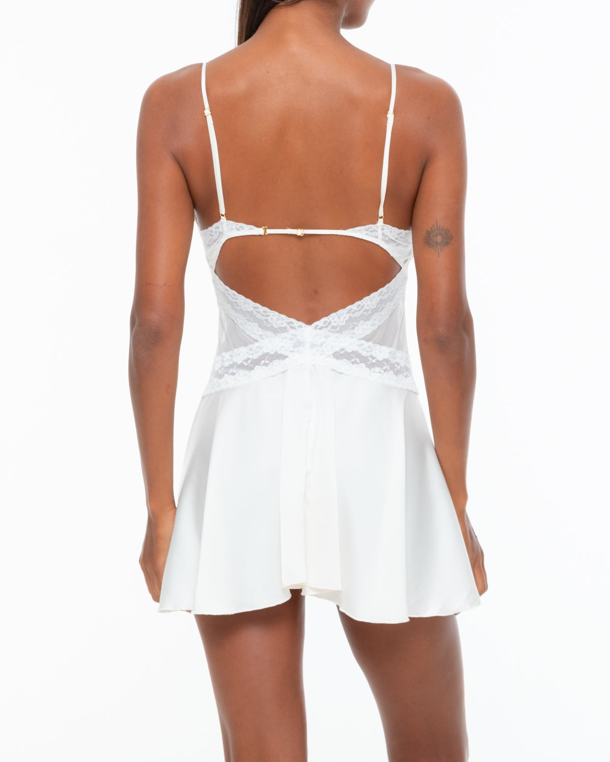 Cora White Babydoll