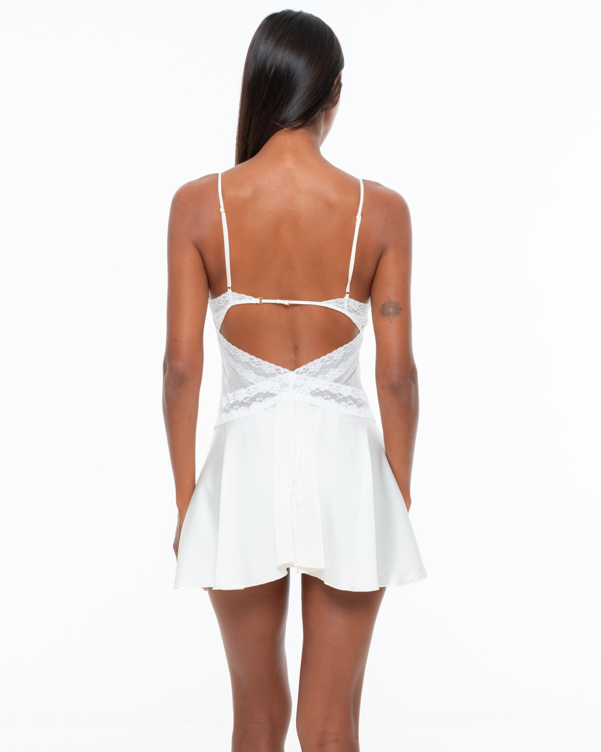 Cora White Babydoll