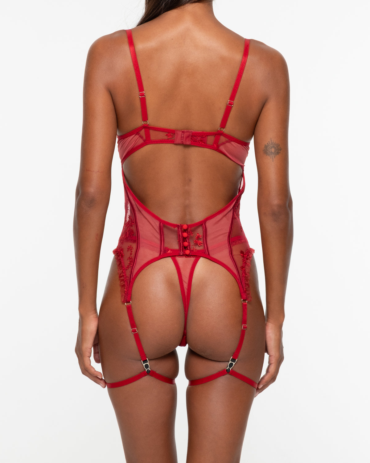 Maia Bodysuit - Red
