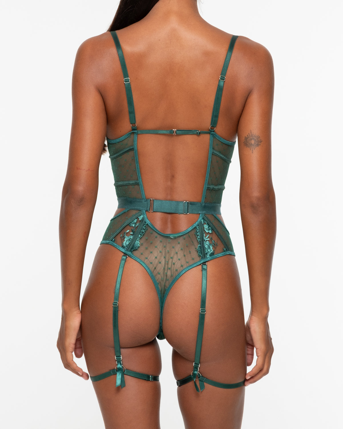Jayda Green Bodysuit