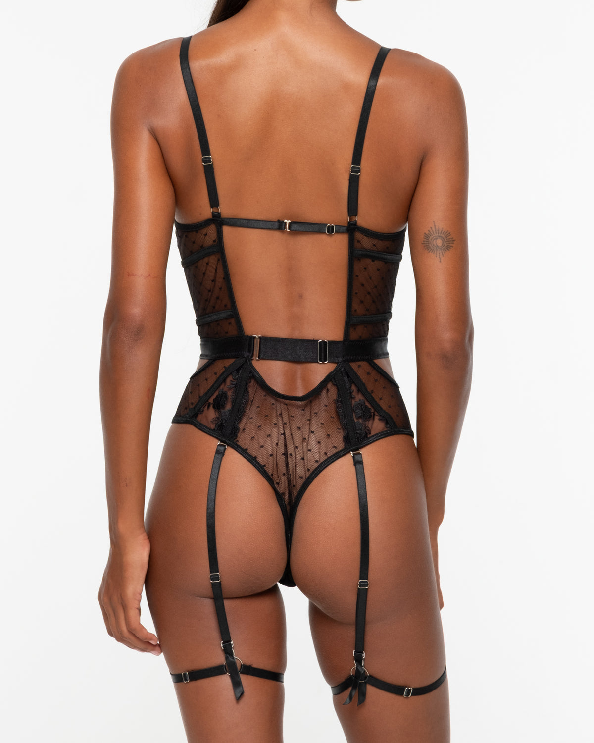 Jayda Black Bodysuit