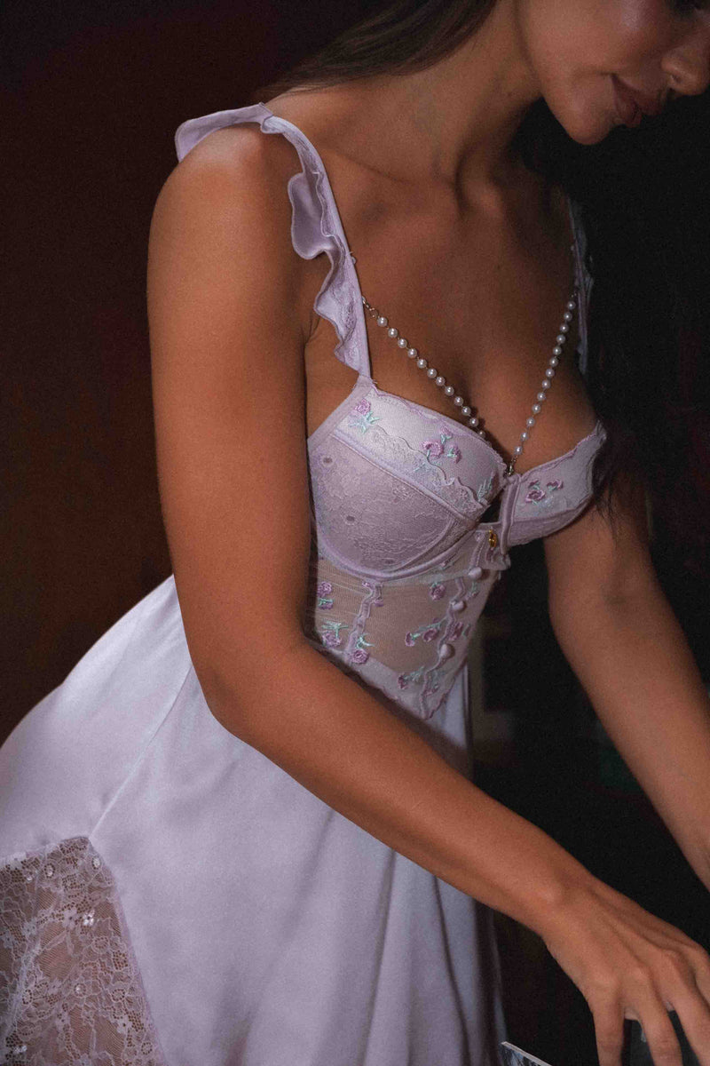 Camila Purple Babydoll