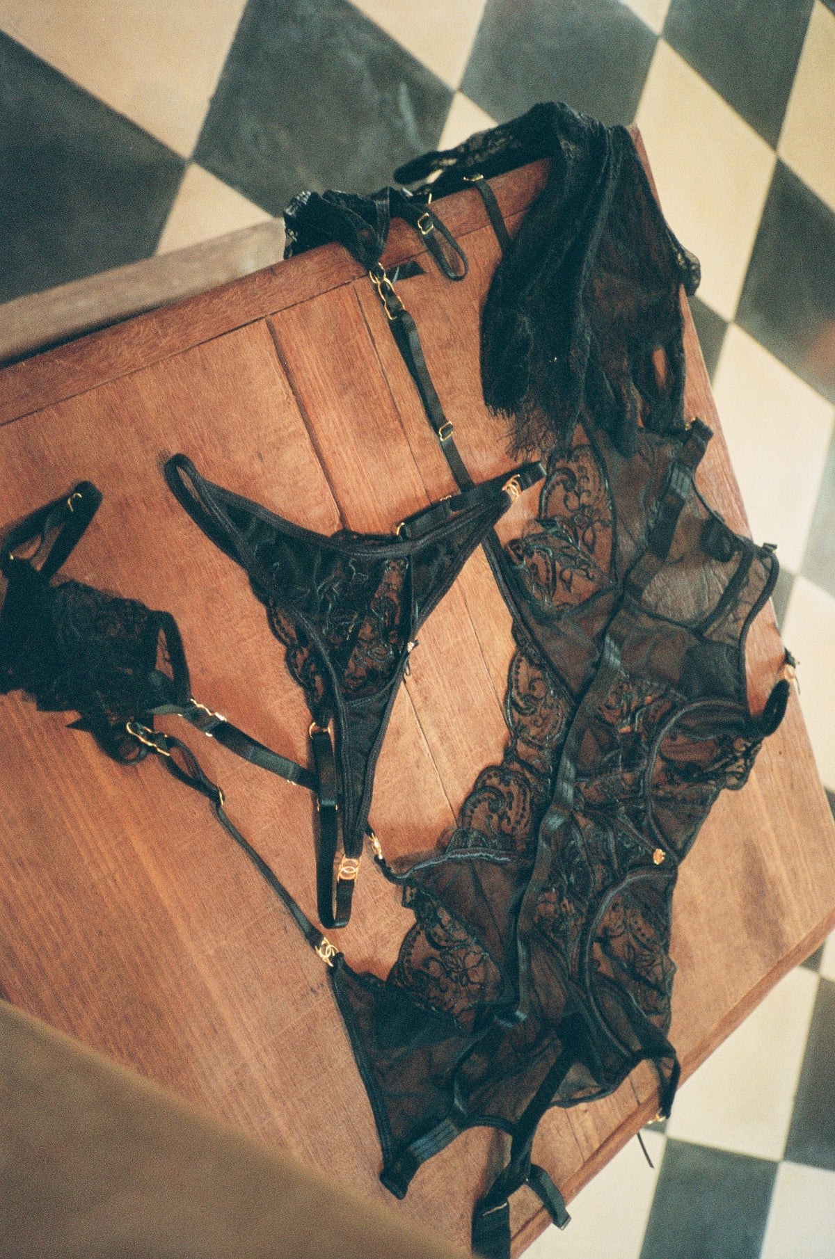 Miley Black Lingerie Set