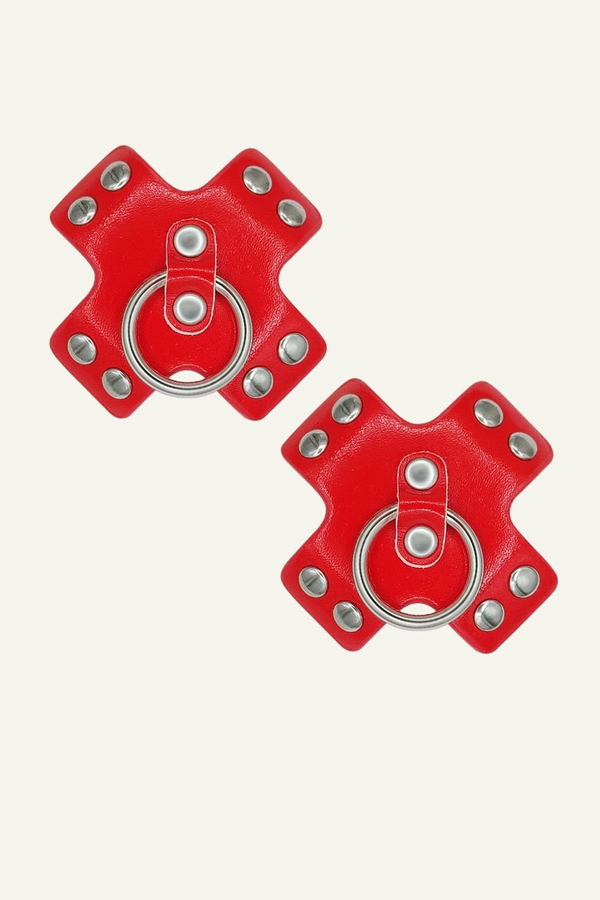 Red Nipple Covers