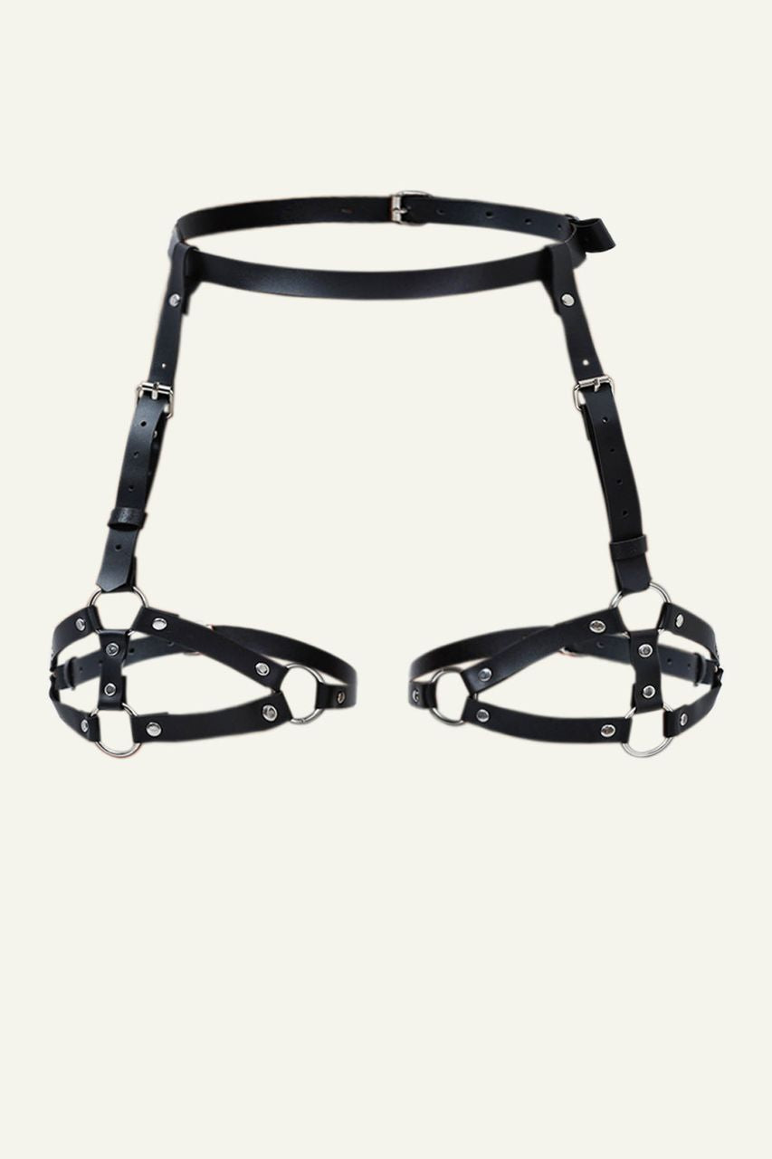 Black Garter Harness